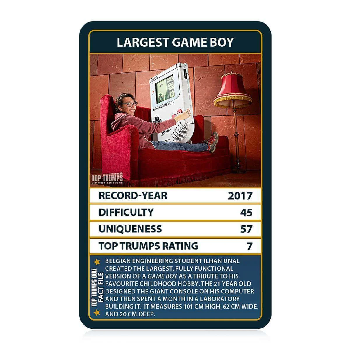 30 Amazing Guinness World Records Top Trumps Card Game - Image 2