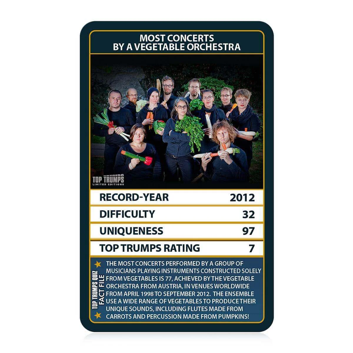 30 Amazing Guinness World Records Top Trumps Card Game - Image 3