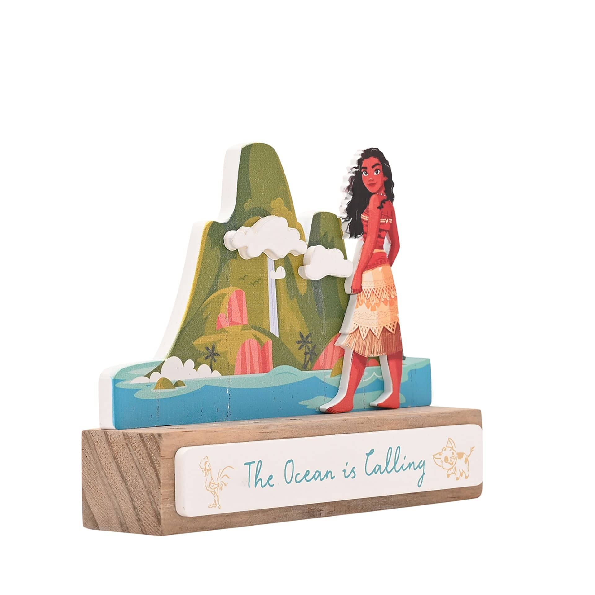 Disney Pastel Princess Mini Castle Plaque - Moana - Image 2