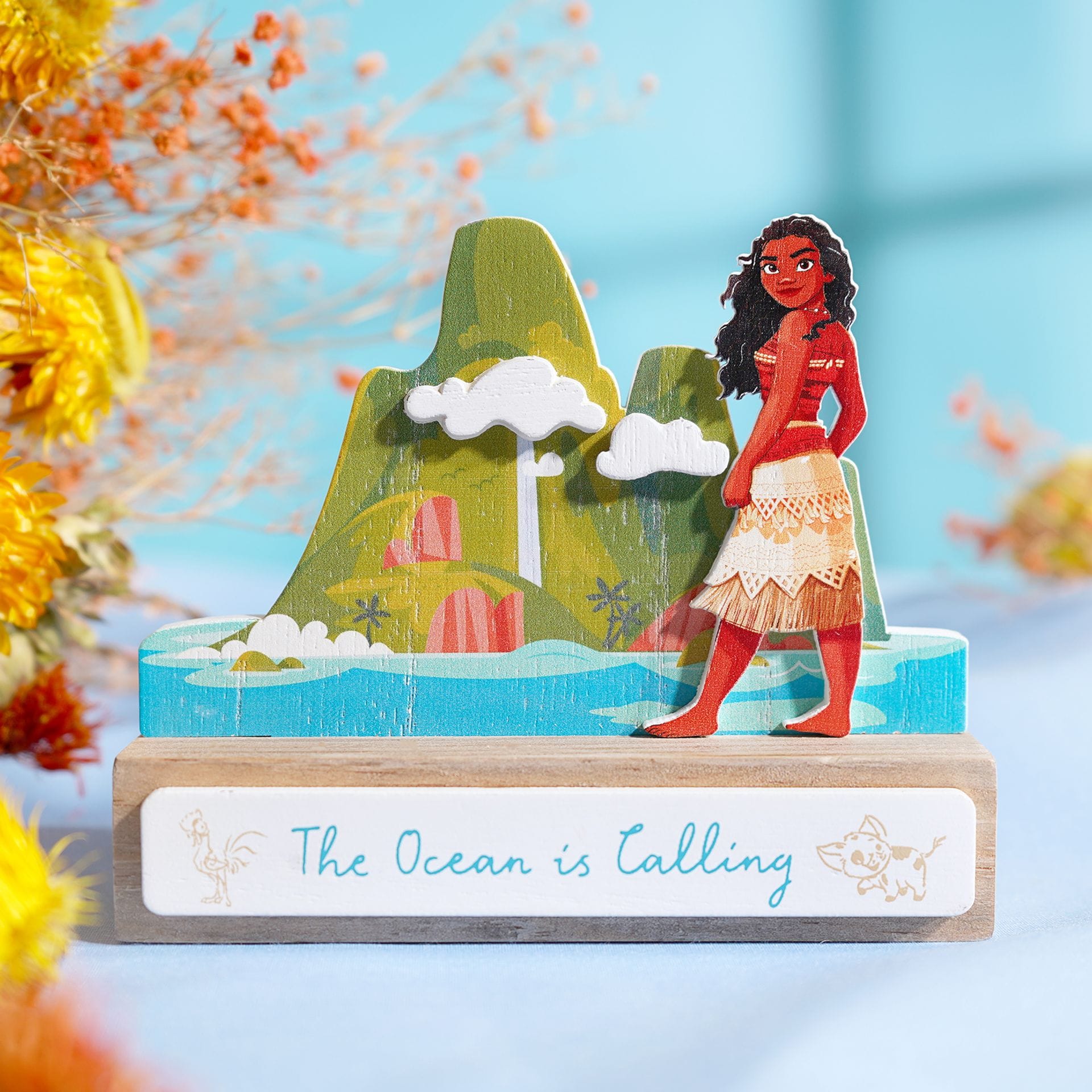 Disney Pastel Princess Mini Castle Plaque - Moana - Image 3