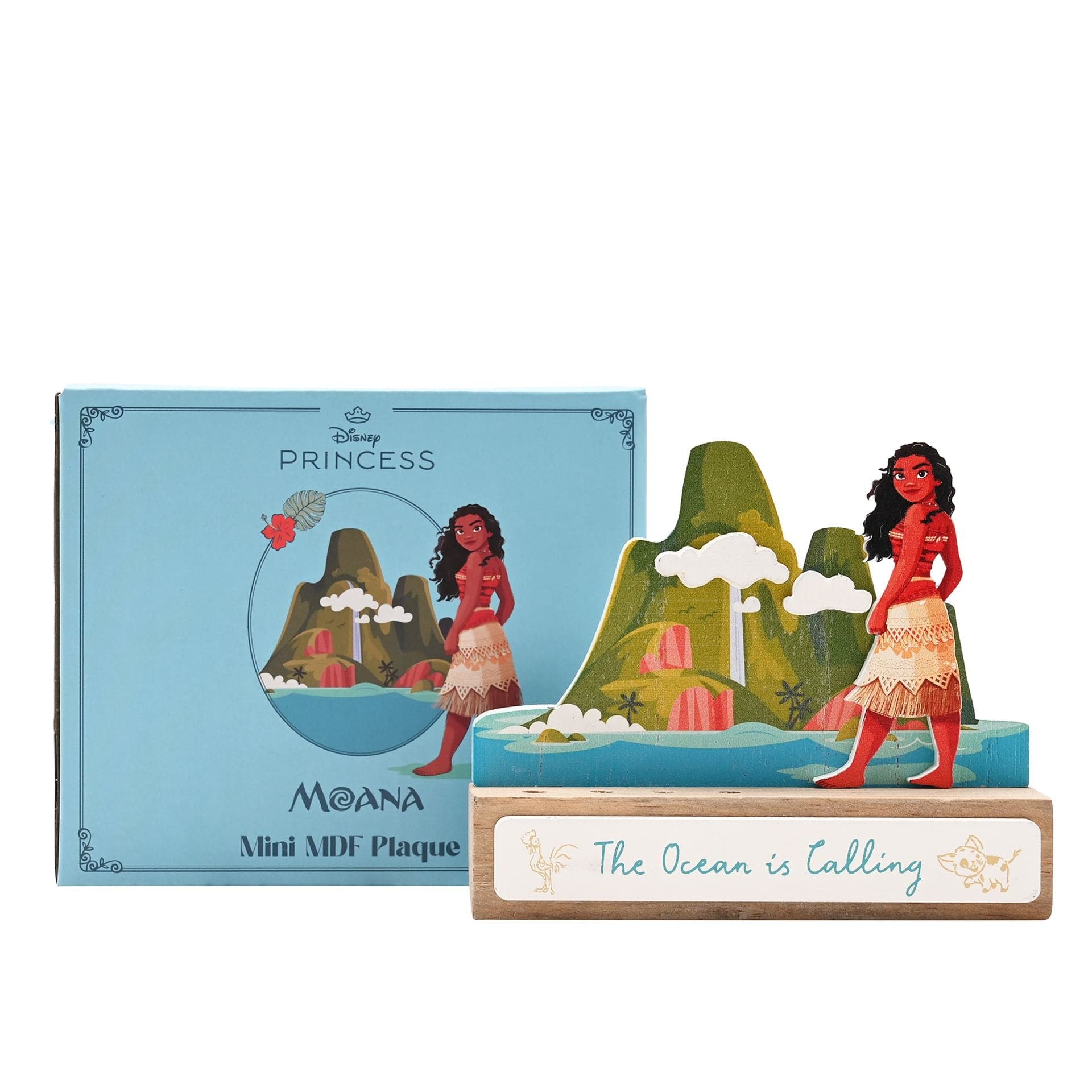 Disney Pastel Princess Mini Castle Plaque - Moana - Image 4