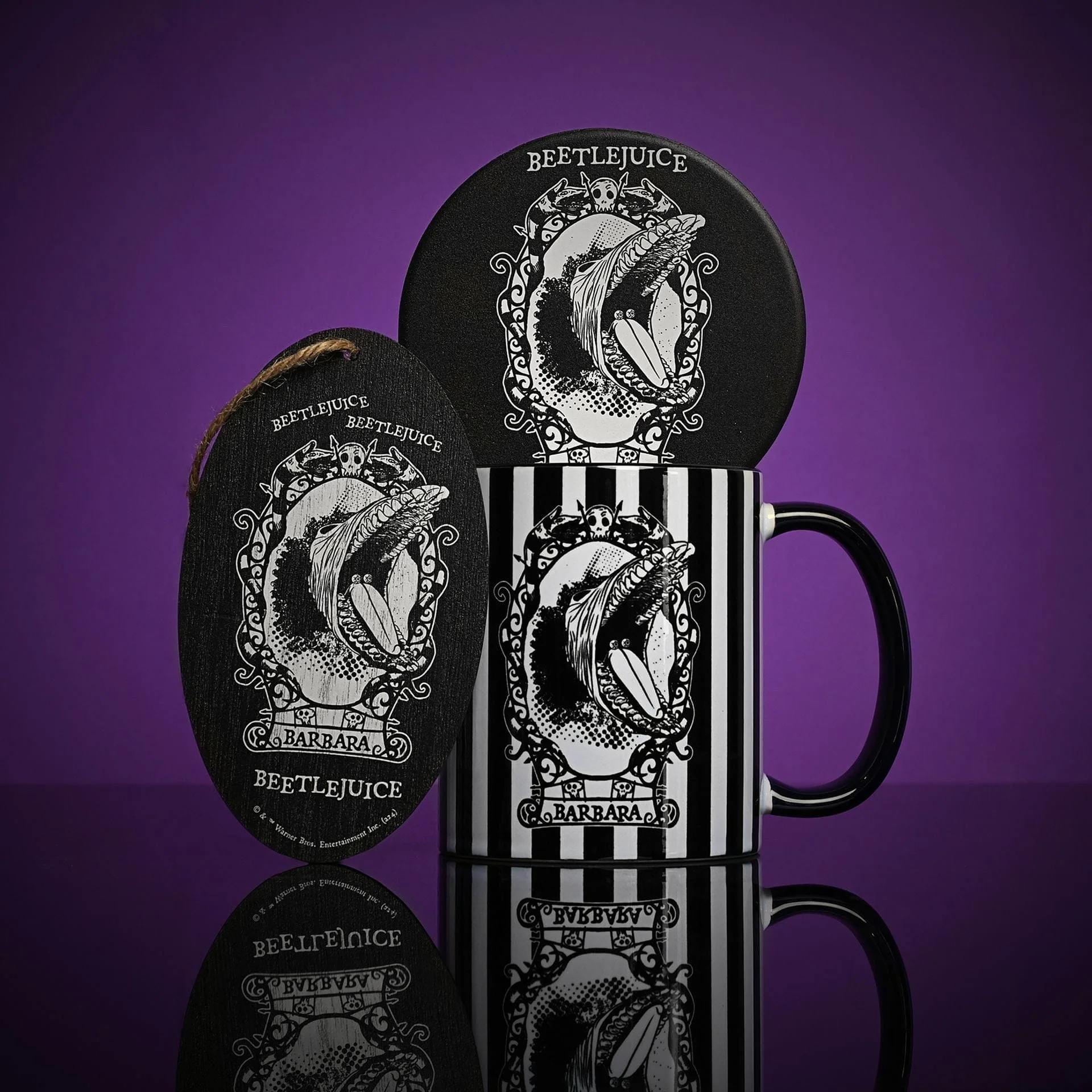 Warner Bros Beetlejuice Oval Hanging Decoration - Barbara Beetlejuice - Image 4
