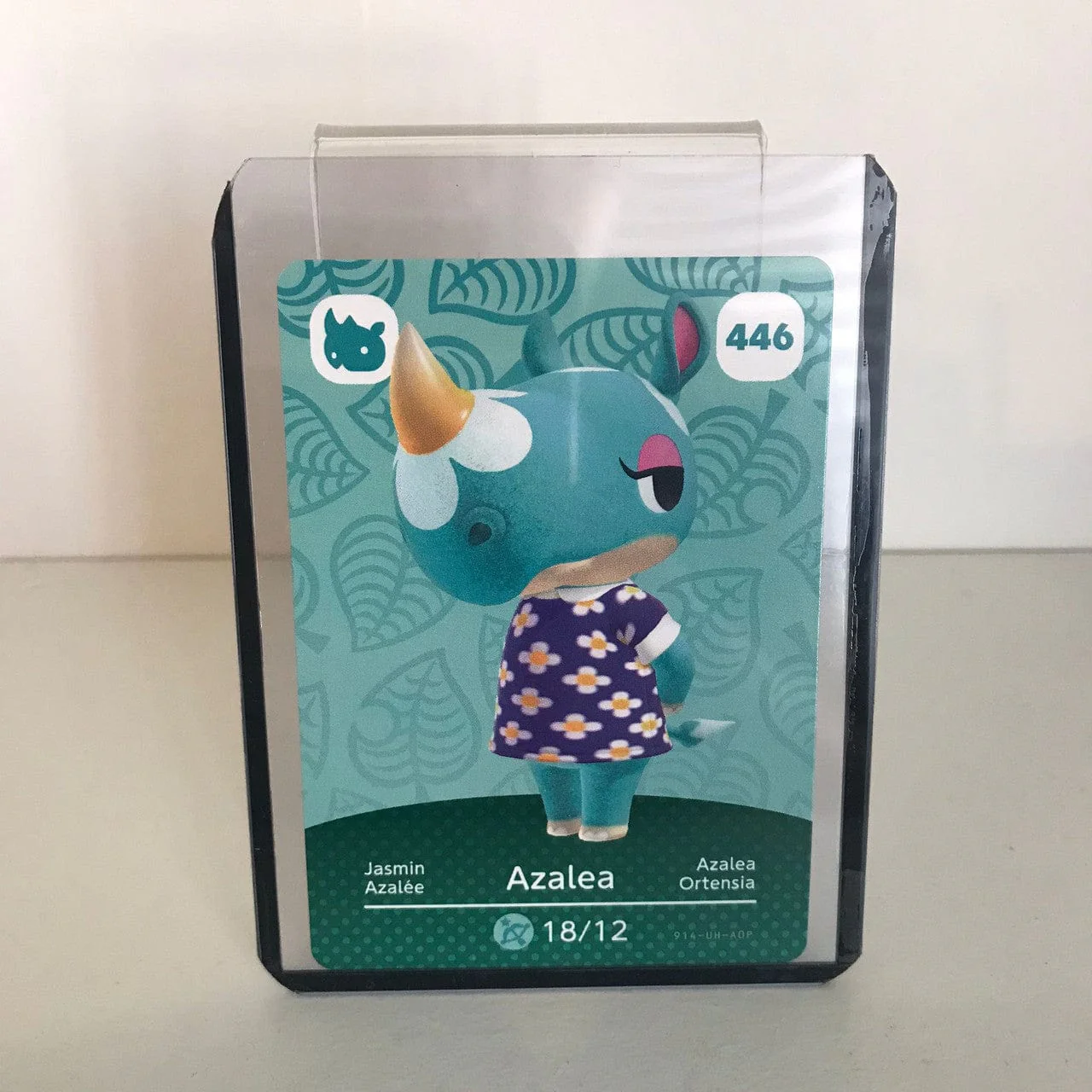 Animal Crossing Amiibo Card Series 5 Azalea No. 446