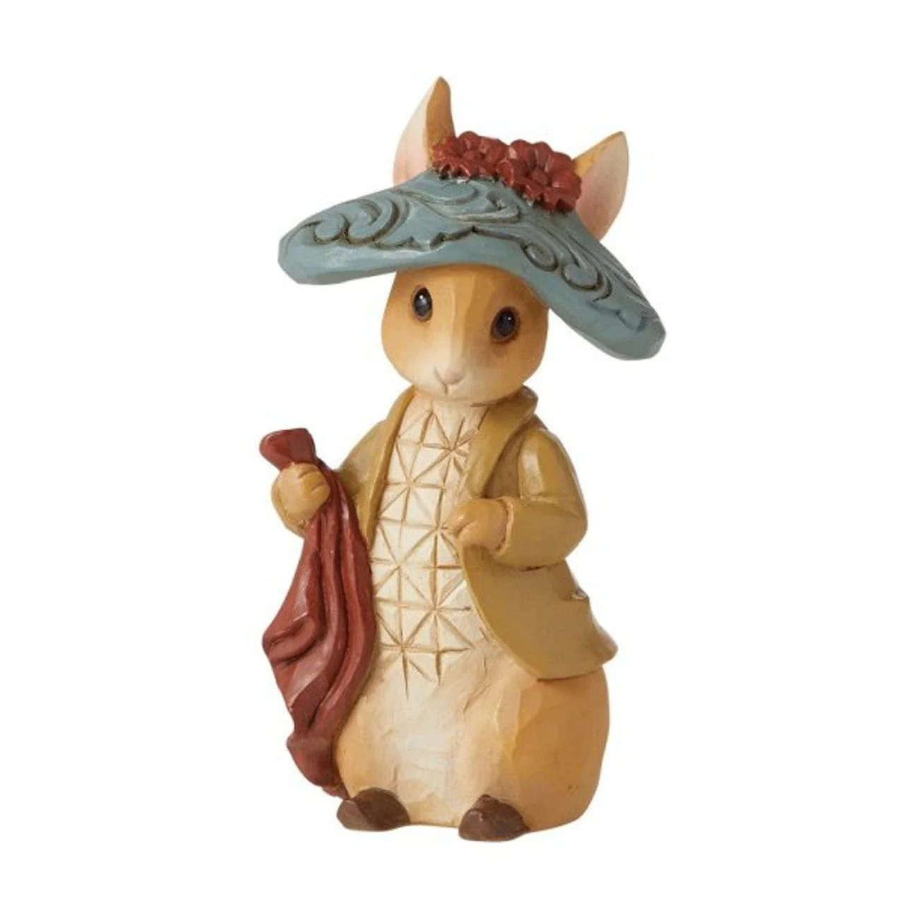 Beatrix Potter Pack of 4 Mini Figurines by Jim Shore (Peter Rabbit, Flopsy Bunny, Jemima Puddle-Duck, Benjamin Bunny) - Image 5