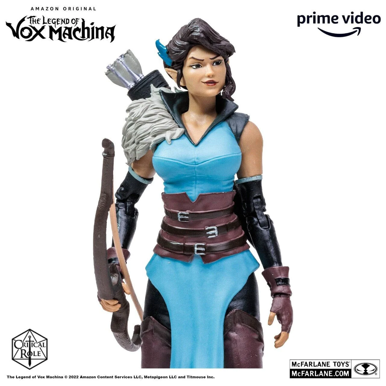 McFarlane Toys Critical Role Vex'ahlia Figure The Legend of Vox Machina