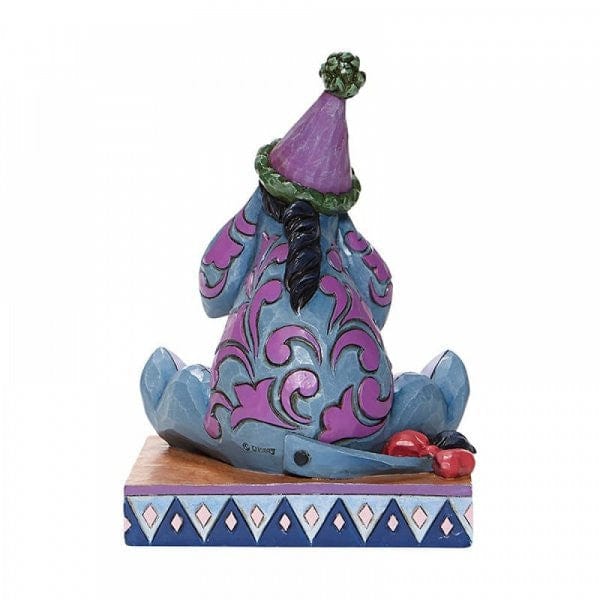 DAMAGED BOX - Disney Traditions Birthday Blues - Eeyore with Birthday Hat Figurine 6008074 - Image 4