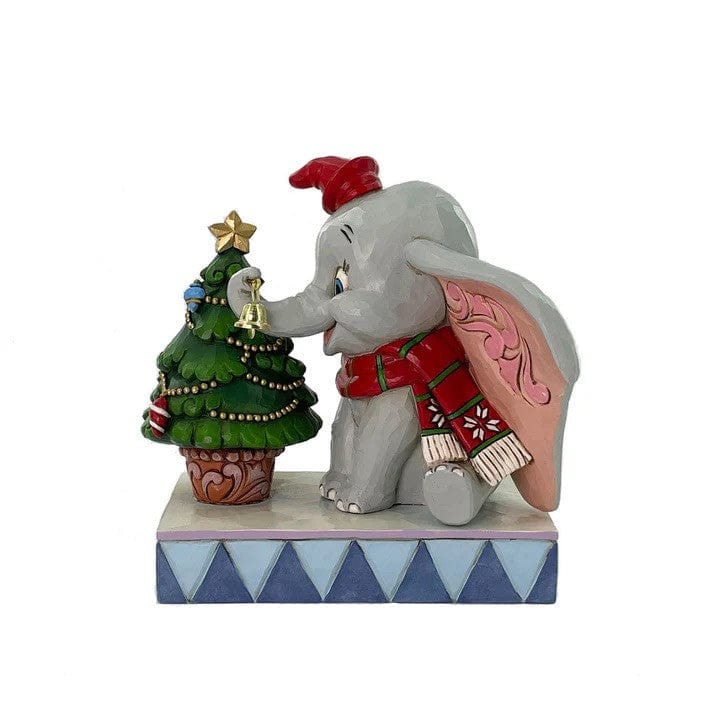 Disney Traditions Merry Moments (Dumbo with Christmas Tree) Figurine By Jim Shore 6016889 - Image 2