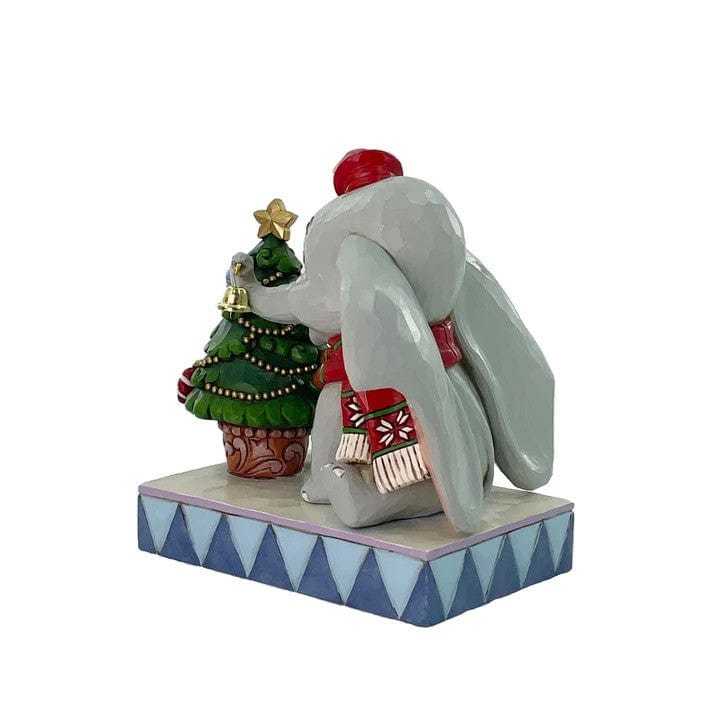 Disney Traditions Merry Moments (Dumbo with Christmas Tree) Figurine By Jim Shore 6016889 - Image 3
