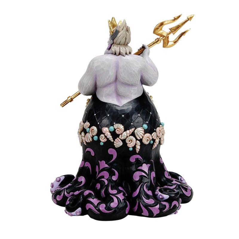 DAMAGED BOX - Disney Traditions Queen of the Seven Seas (Ursula Deluxe) Figurine by Jim Shore - Image 7