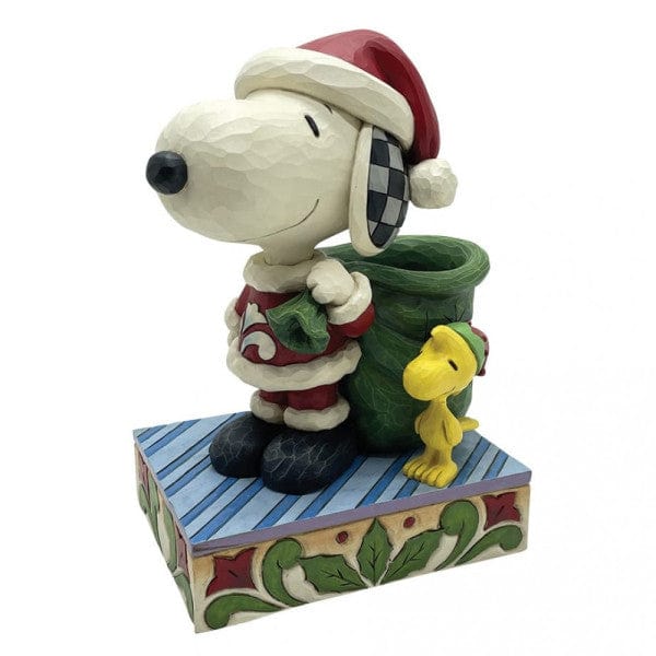 DAMAGED BOX - Snoopy Santa Figurine By Jim Shore - Image 3