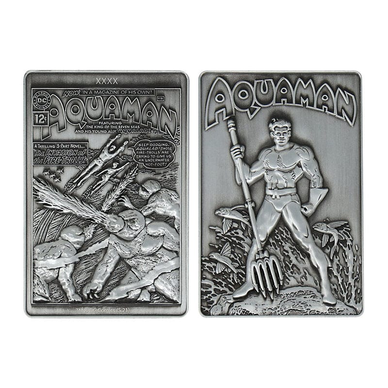 DC Comics Limited Edition Aquaman Metal Ingot - Image 2