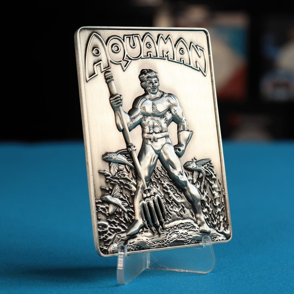 DC Comics Limited Edition Aquaman Metal Ingot - Image 4
