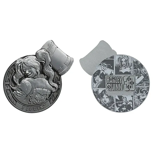 DC Harley Quinn Limited Edition 30th Anniversary Medallion - Image 3