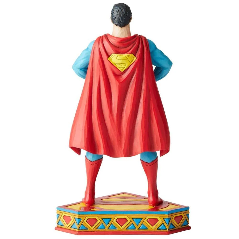 DC Superman Silver Age Man of Steel Figurine By Jim Shore - Image 2