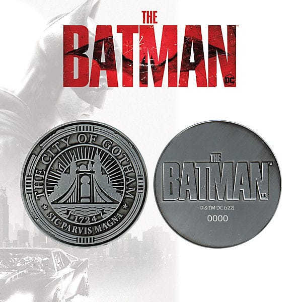 DC The Batman Limited Edition City of Gotham Medallion - Image 2