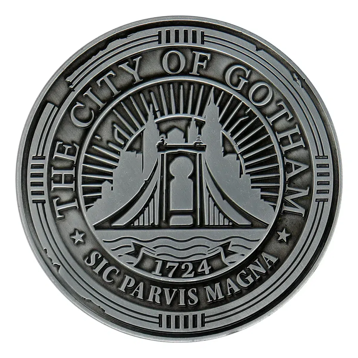 DC The Batman Limited Edition City of Gotham Medallion - Image 4