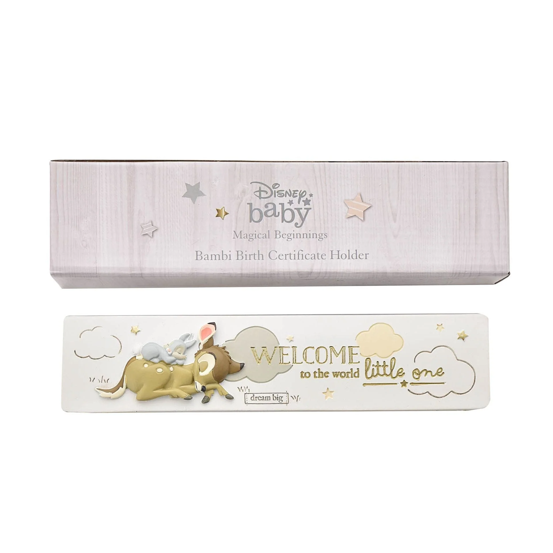 Disney Baby Magical Beginnings Birth Certificate Holder Bambi - Image 4