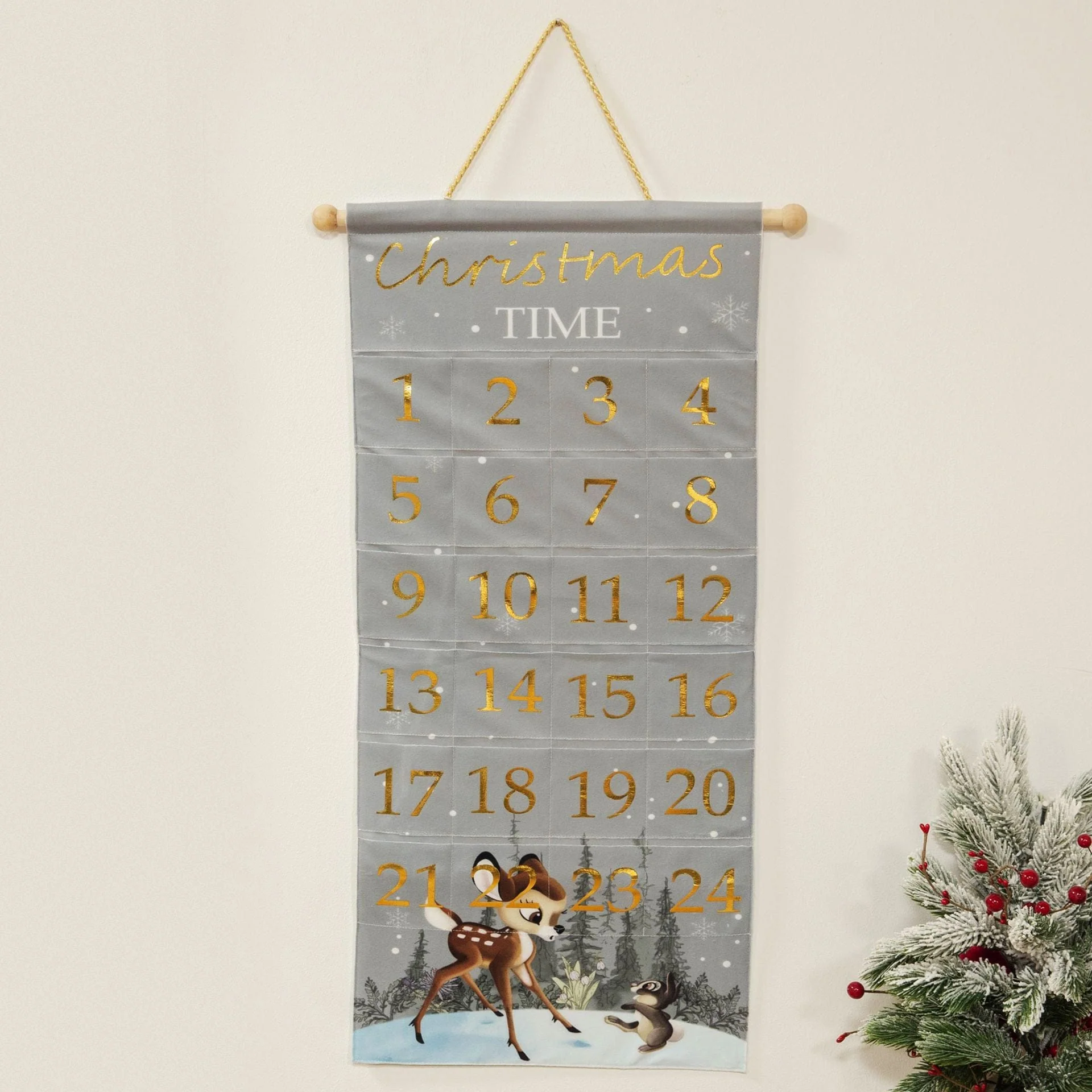 Disney Bambi Fabric Advent Calendar - Image 2