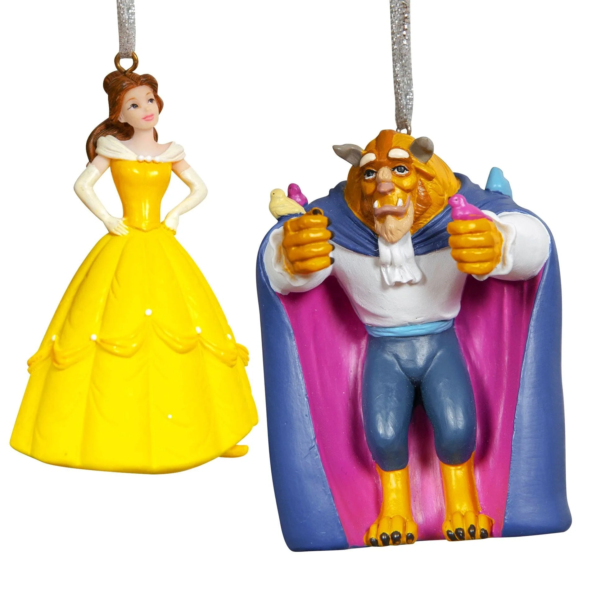 Disney Icons & Villains Beauty & The Beast Set of 2 Hanging Decoration - Image 2