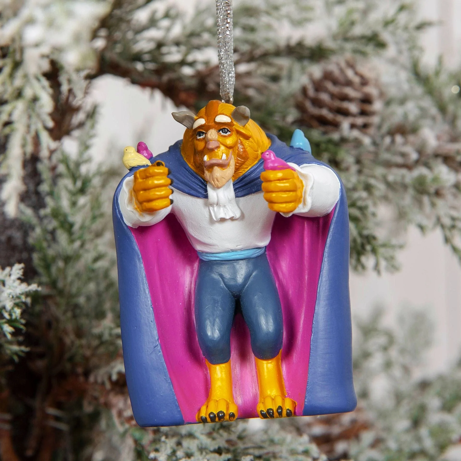 Disney Icons & Villains Beauty & The Beast Set of 2 Hanging Decoration - Image 4