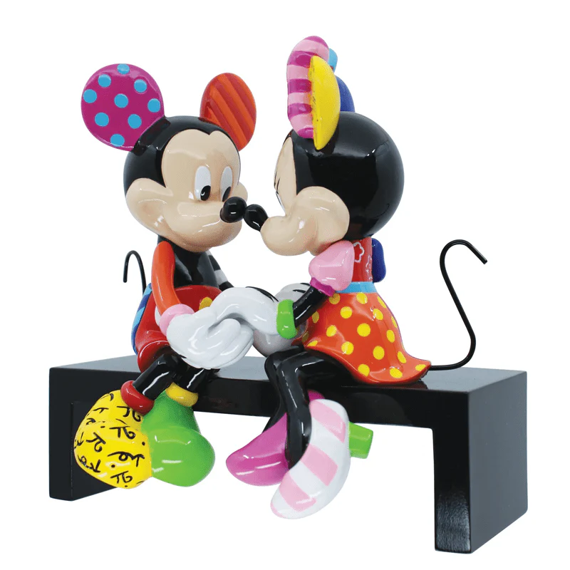 Disney Britto Mickey and Minnie Mouse Love Figurine 6016311 - Image 2