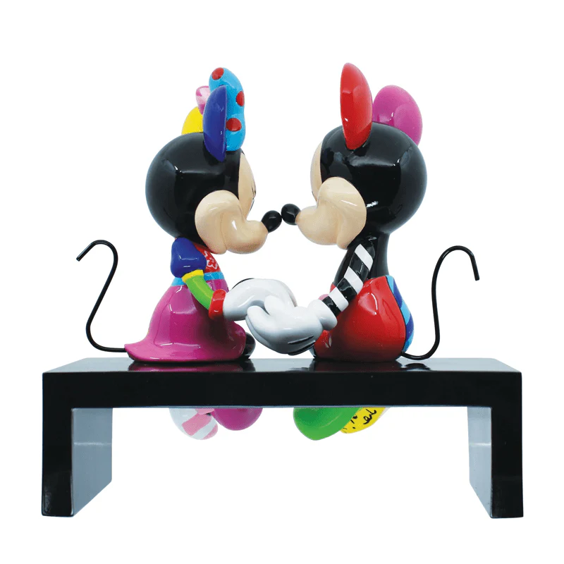 Disney Britto Mickey and Minnie Mouse Love Figurine 6016311 - Image 3
