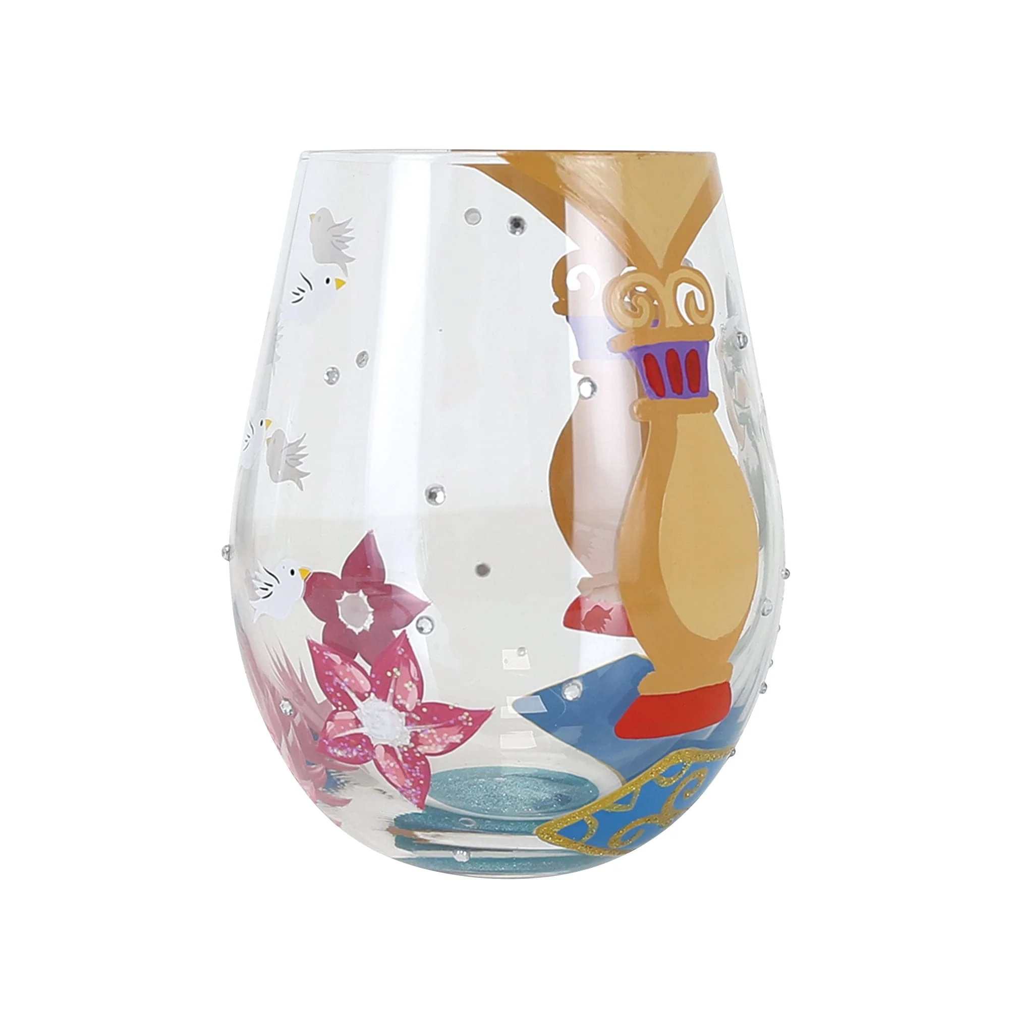Disney By Lolita Let Your Dreams Soar Jasmine Stemless Glass - Image 4