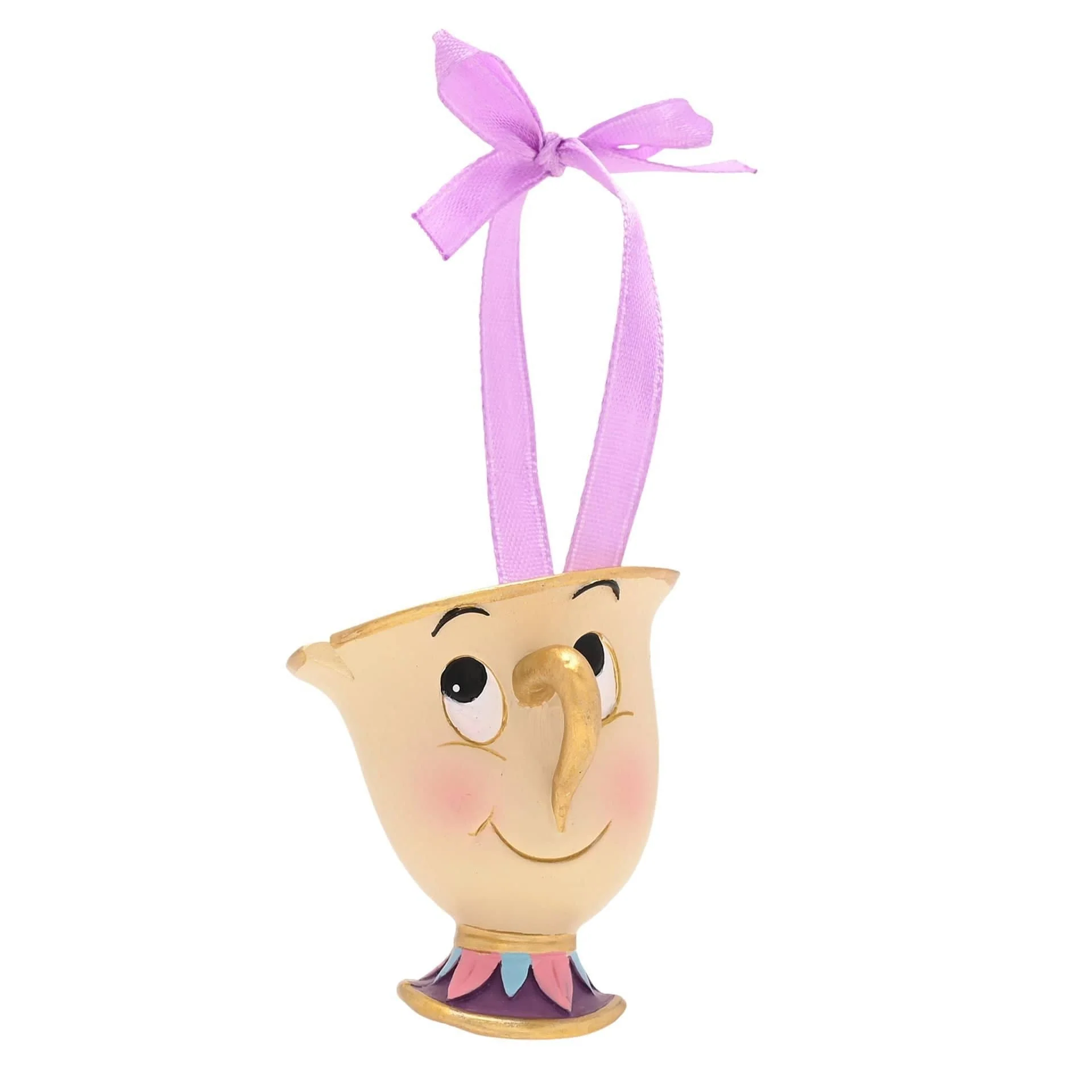 Disney Chip And Mrs Potts Set of 2 Hanging Decorations - Image 2