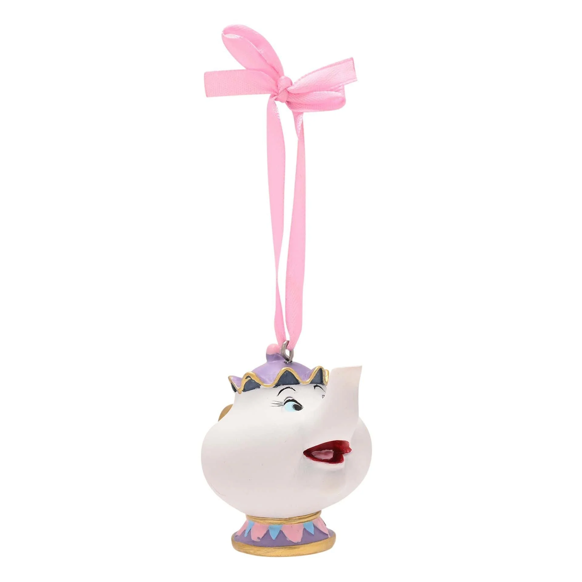 Disney Chip And Mrs Potts Set of 2 Hanging Decorations - Image 3