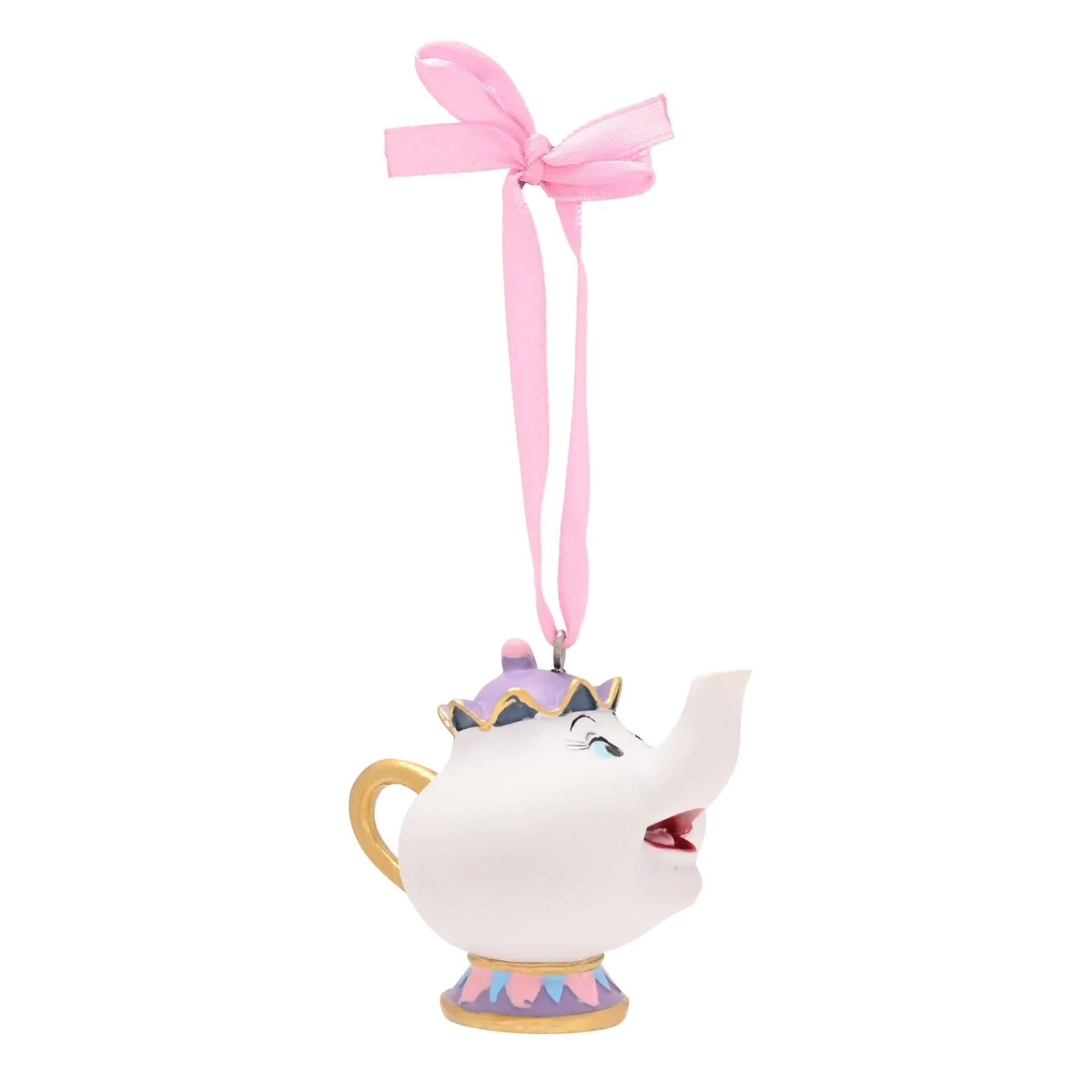 Disney Chip And Mrs Potts Set of 2 Hanging Decorations - Image 4