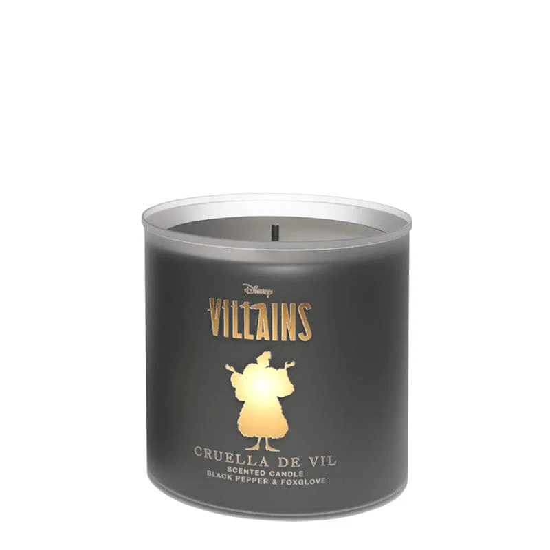 Disney Cruella Black Pepper & Foxglove Candle by Disney Home Fragrance