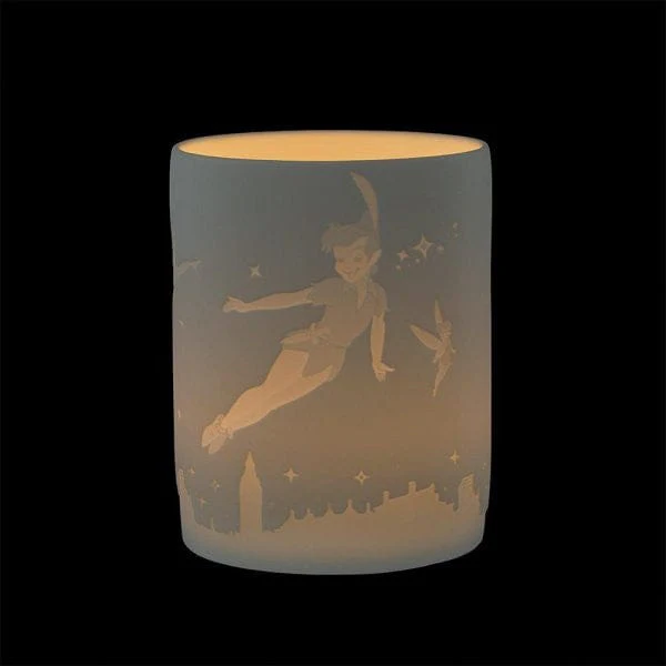 Disney Enchanting Collection Never Land's Waiting (Peter Pan) Ceramic Lithophane Lamp A31096 - Image 2