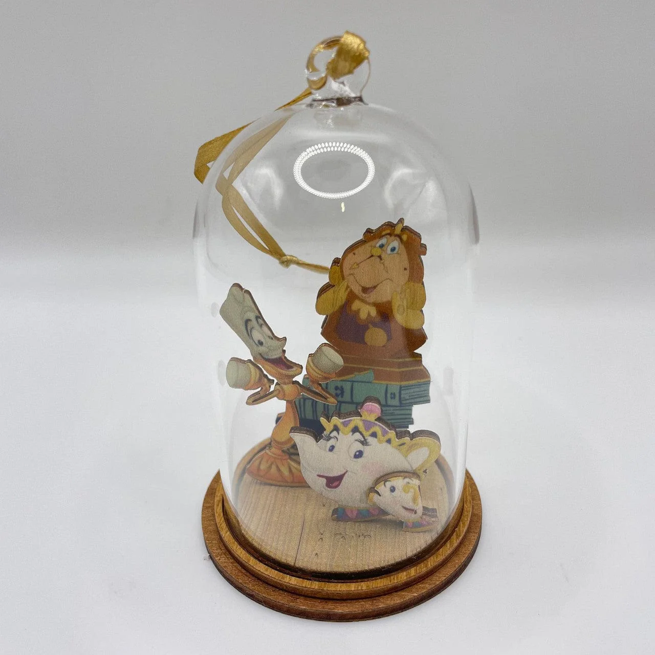 Disney Enchanting Glass Dome 6 piece bundle figurines (combined rrp £102) - Image 4