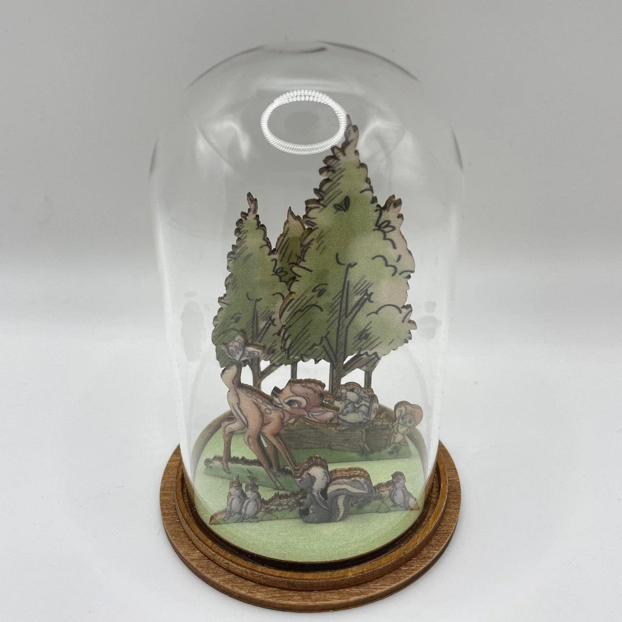 Disney Enchanting Glass Dome 6 piece bundle figurines (combined rrp £102) - Image 5