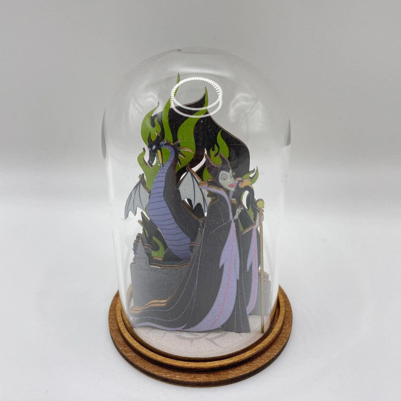 Disney Enchanting Glass Dome 6 piece bundle figurines (combined rrp £102) - Image 6