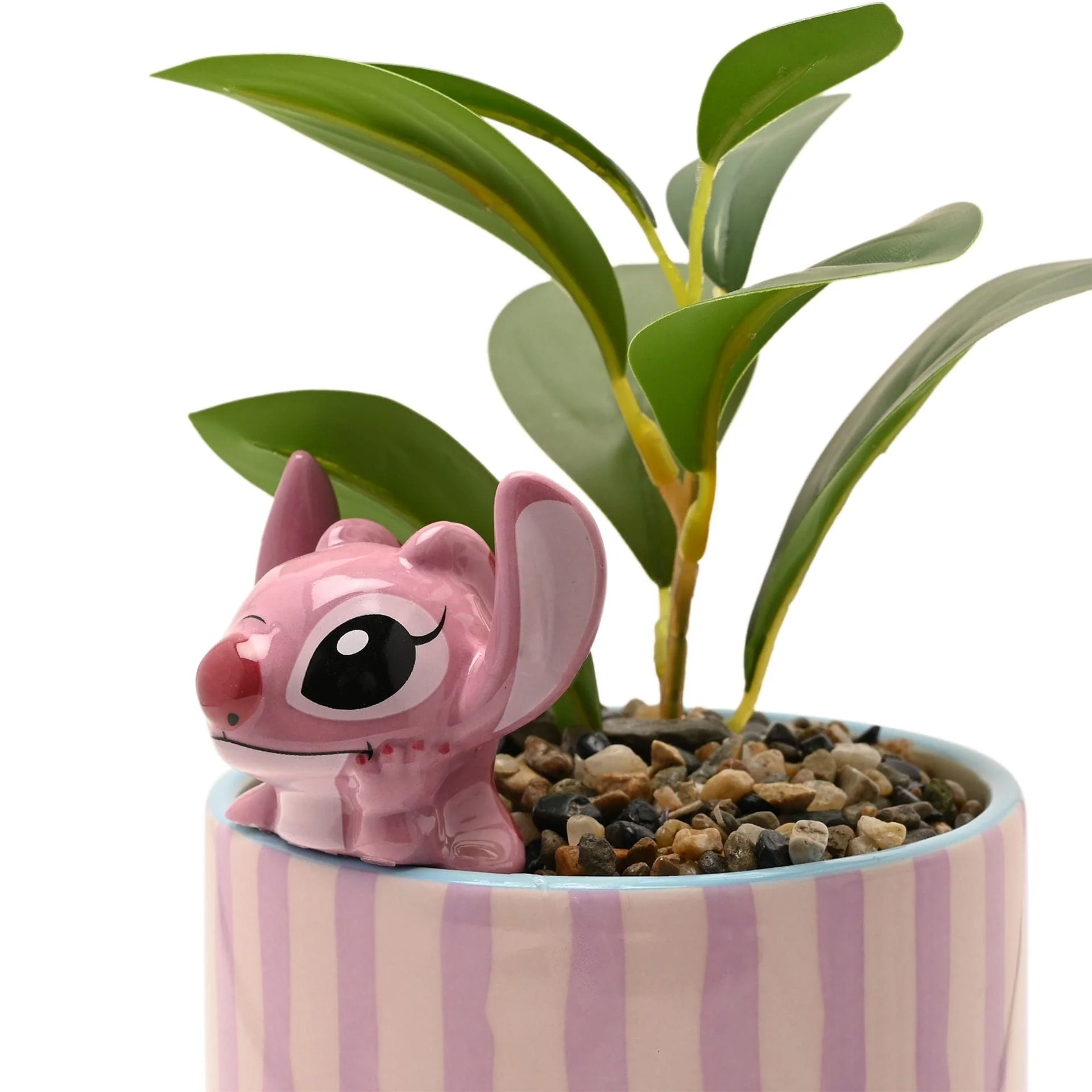 Disney Home Planter with 3D Angel & Faux Plant Lilo & Stitch - Image 4