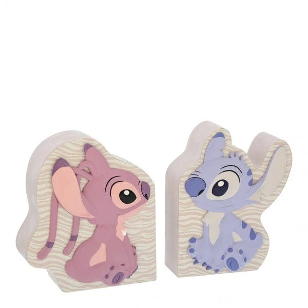 Disney Home Stitch and Angel Bookends A32324 - Image 3