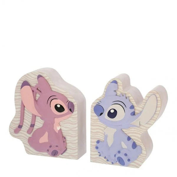 Disney Home Stitch and Angel Bookends A32324 - Image 4