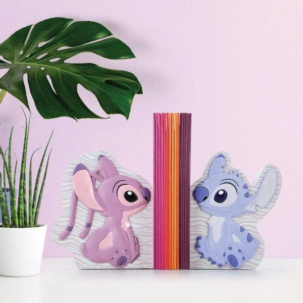 Disney Home Stitch and Angel Bookends A32324 - Image 7