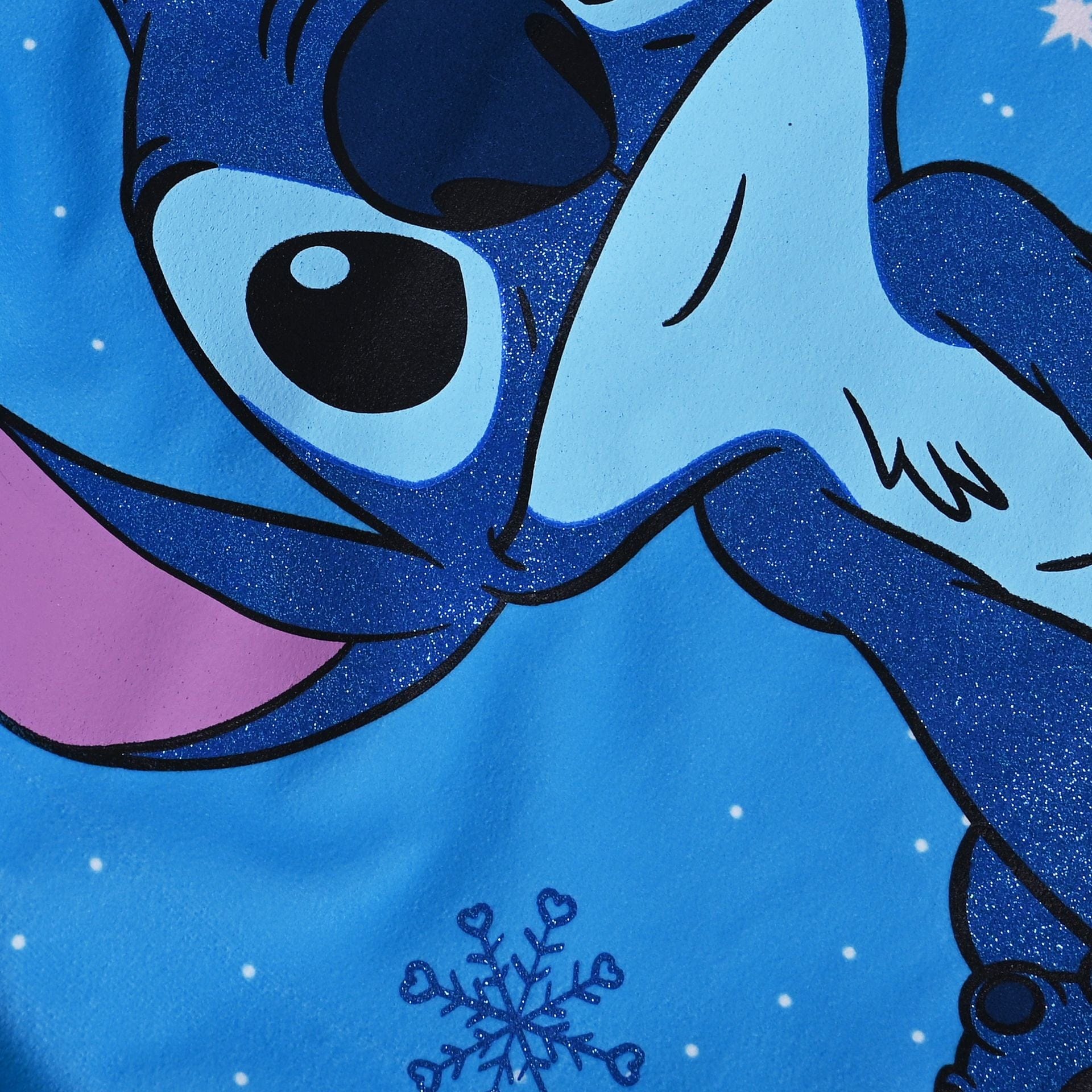 Disney Icons And Villains Christmas Sack 46cm x 53cm - Stitch - Image 3