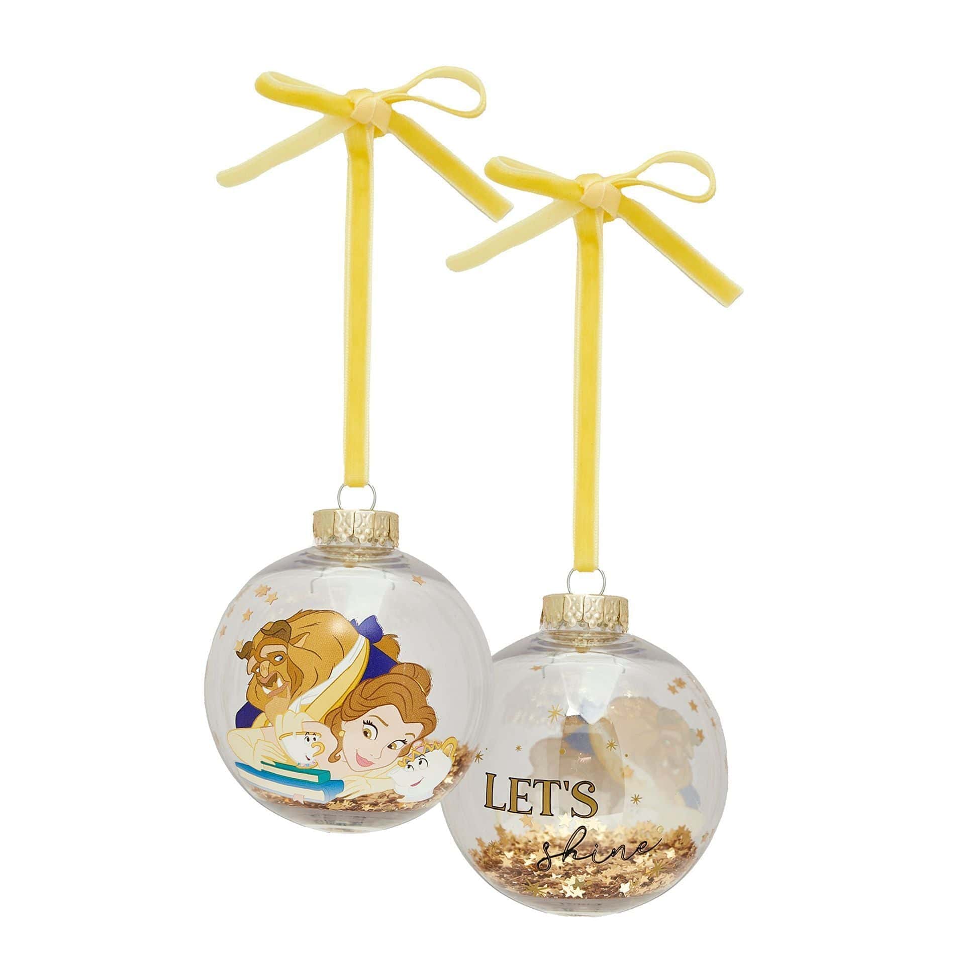 Disney Icons And Villains Set of 7 Baubles - Beauty & The Beast - Image 6