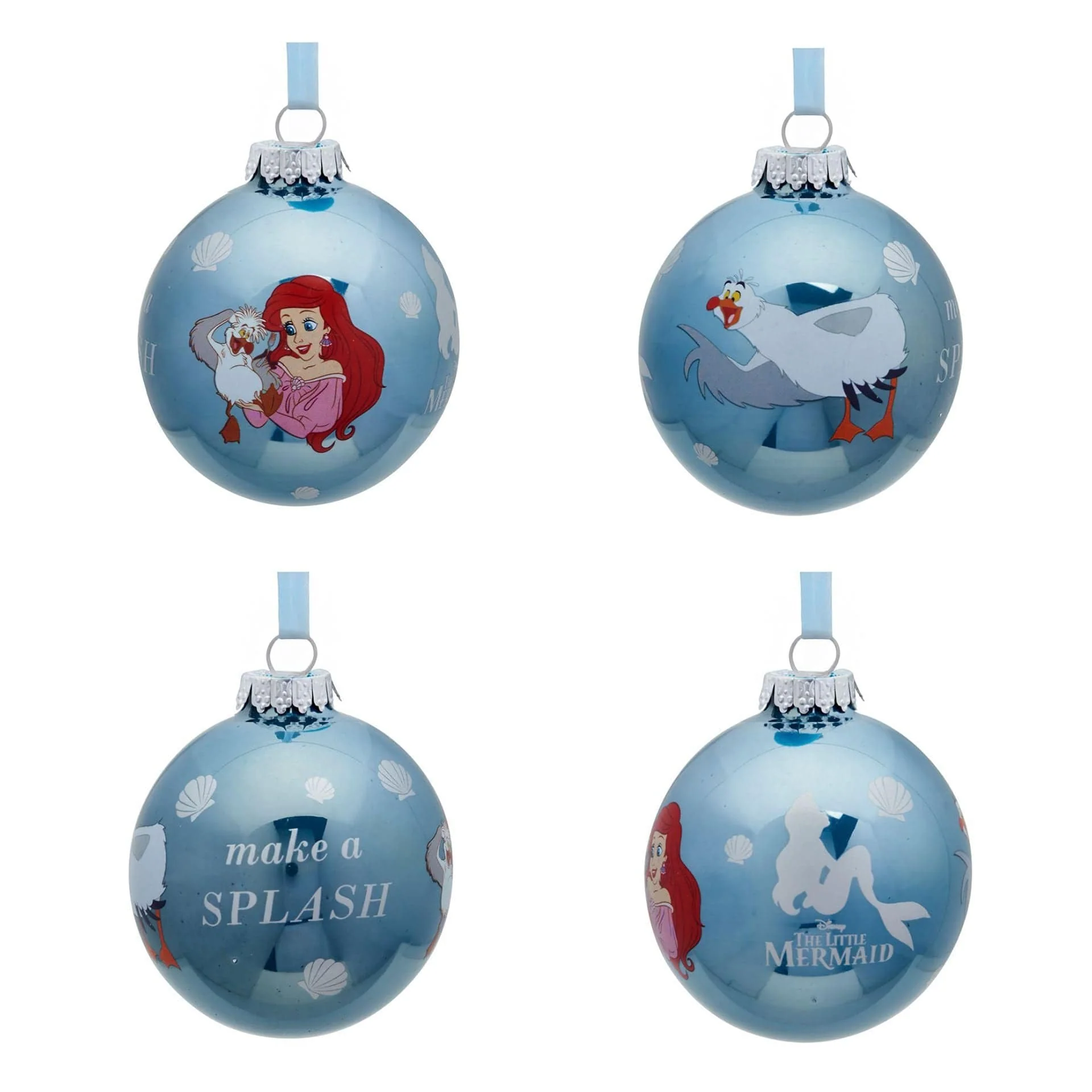 Disney Icons And Villains Set of 7 Baubles - The Little Mermaid - Image 8