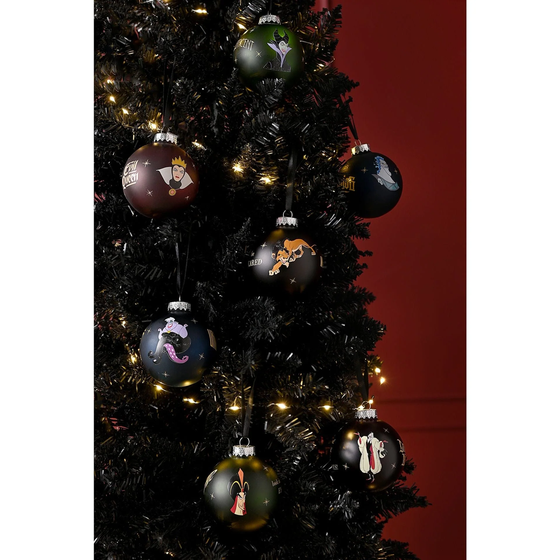 Disney Icons And Villains Set of 7 Baubles - Villains - Image 10