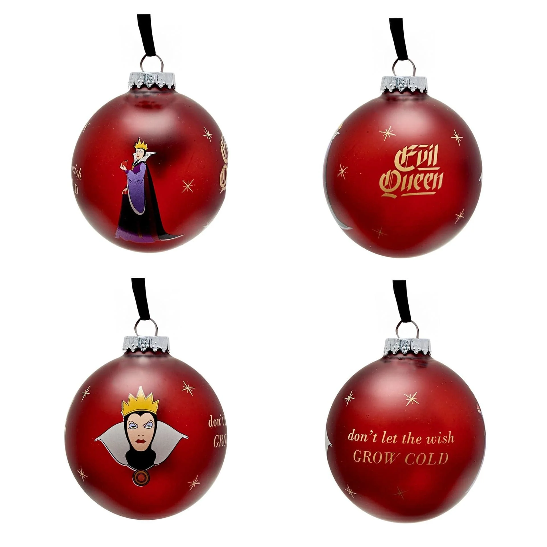 Disney Icons And Villains Set of 7 Baubles - Villains - Image 4