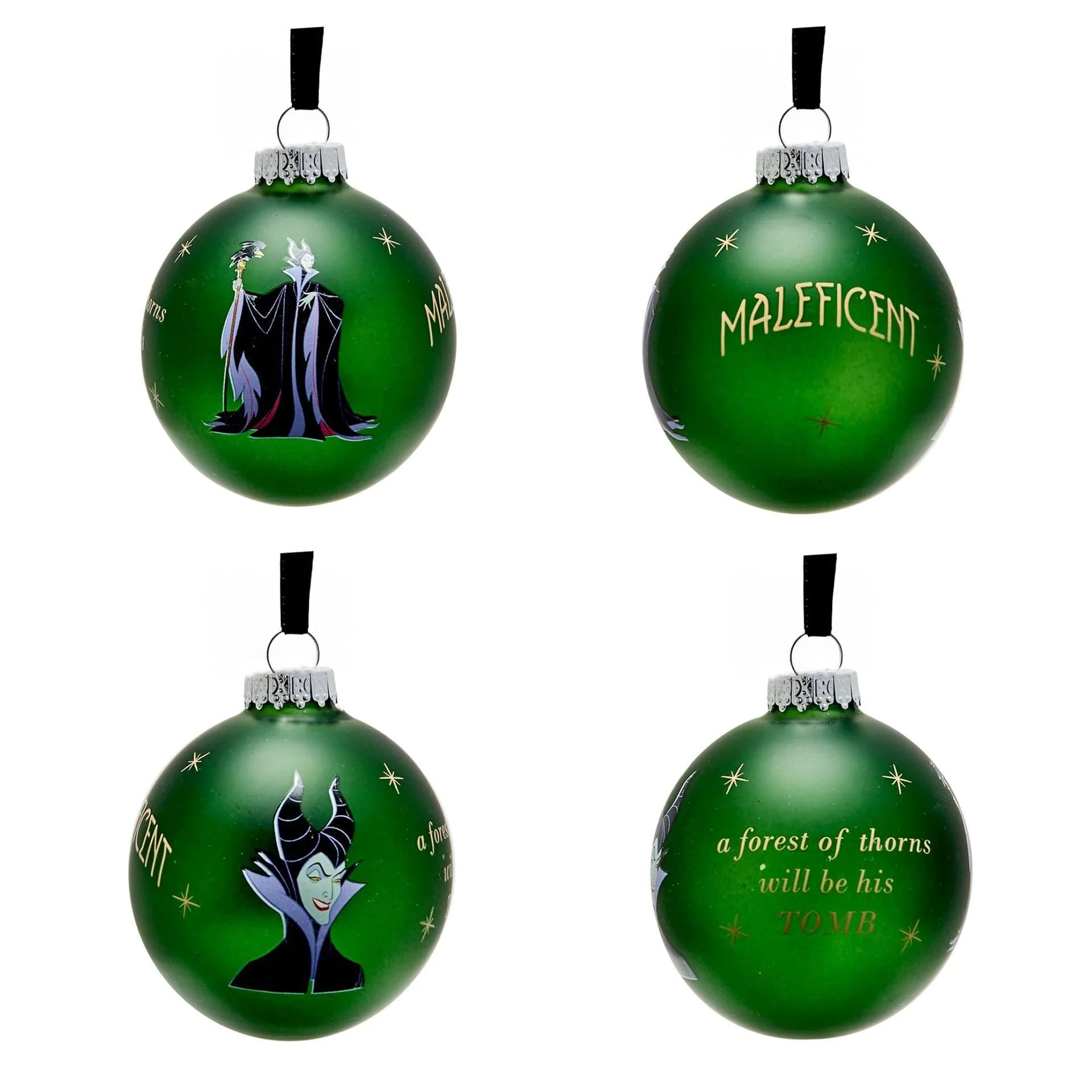 Disney Icons And Villains Set of 7 Baubles - Villains - Image 5