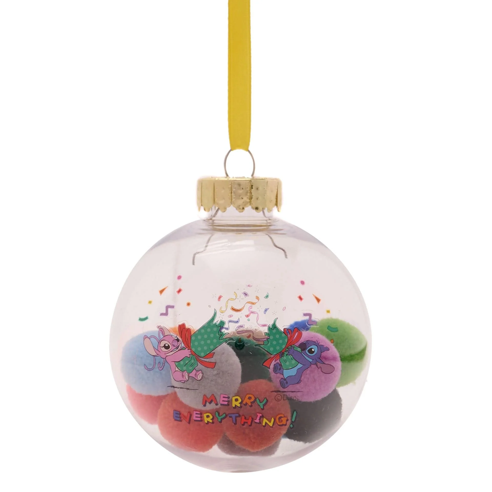 Disney Icons And Villains Set of 7 Baubles with Pom Poms Lilo & Stitch - Image 14