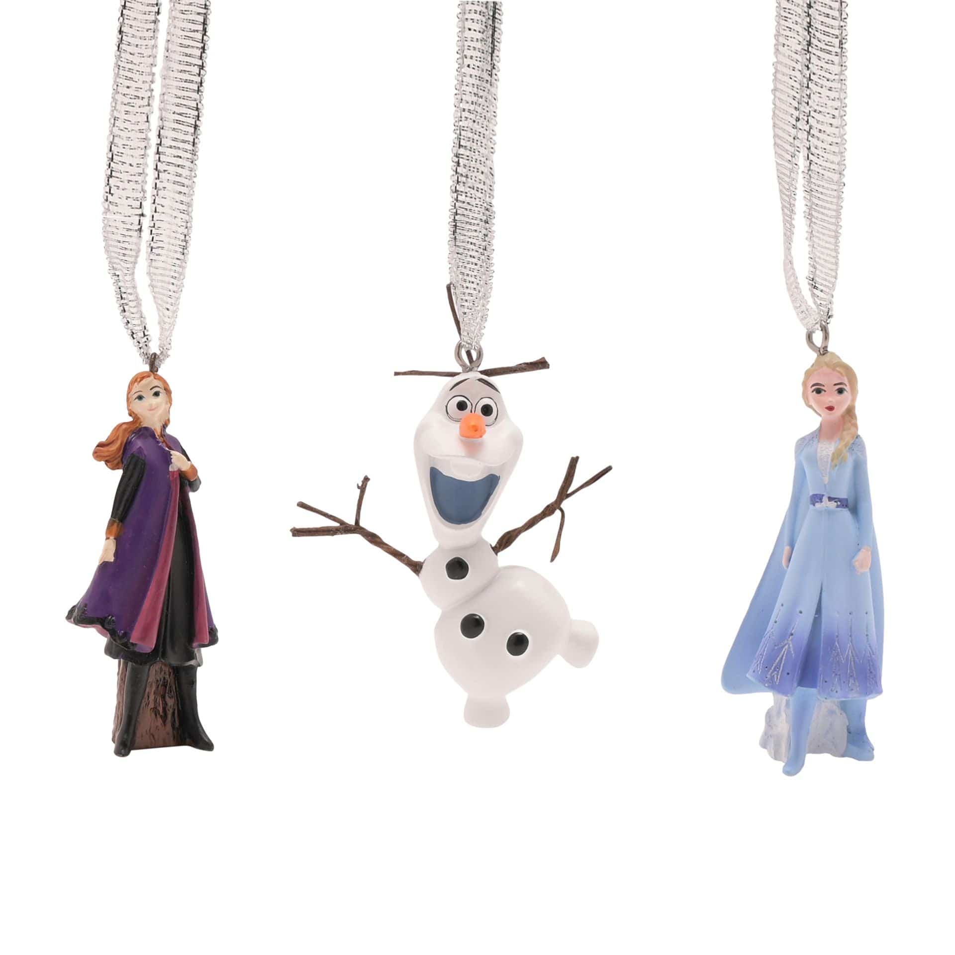 Disney Icons & Villains Set of 3 Frozen Hanging Decorations - Image 2
