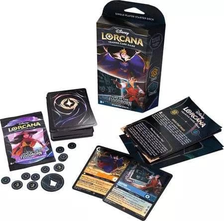 Disney Lorcana Rise Of The Floodborn Amber & Sapphire  Starter Deck - Image 2