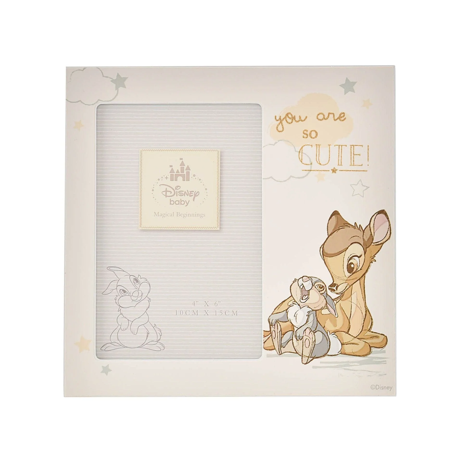 Disney Magical Beginnings Frame 4" x 6" Bambi - Image 2