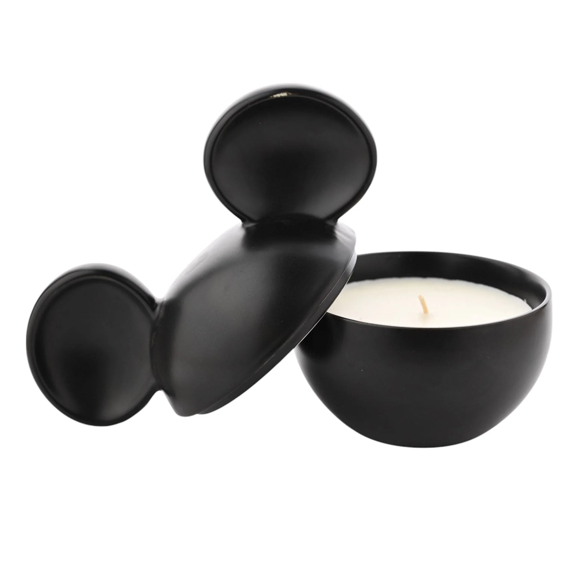 Disney Mickey Black Ceramic Vessel Fragranced Candle Bergamot & Grapefruit - Image 2